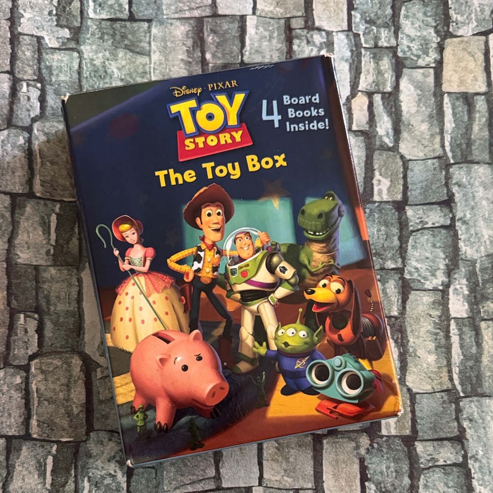 Toy Story The Toy Box Board Book Ser of 4